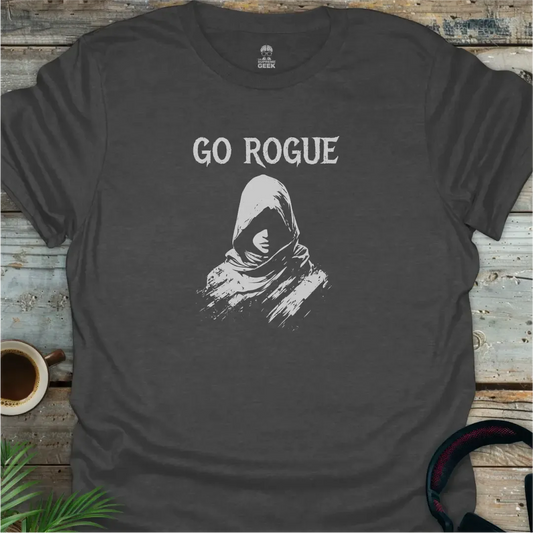 Go Rogue - Geek T-Shirt - Dark Heather
