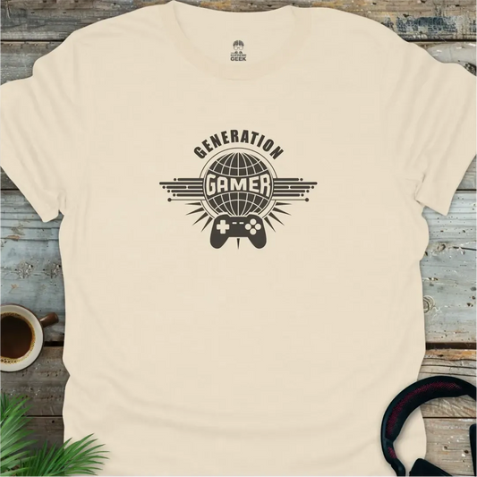 Generation Gamer T-Shirt - Natural