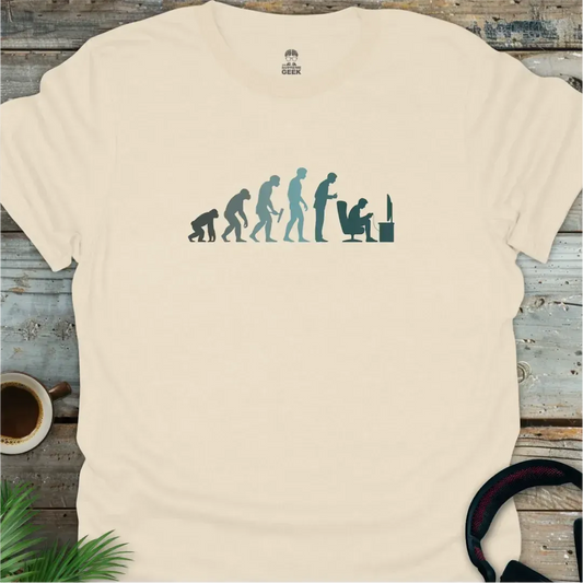 Evolution Of A Gamer - Geek T-Shirt -