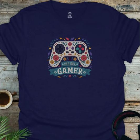 Día Del Gamer - Geek T-Shirt - Navy