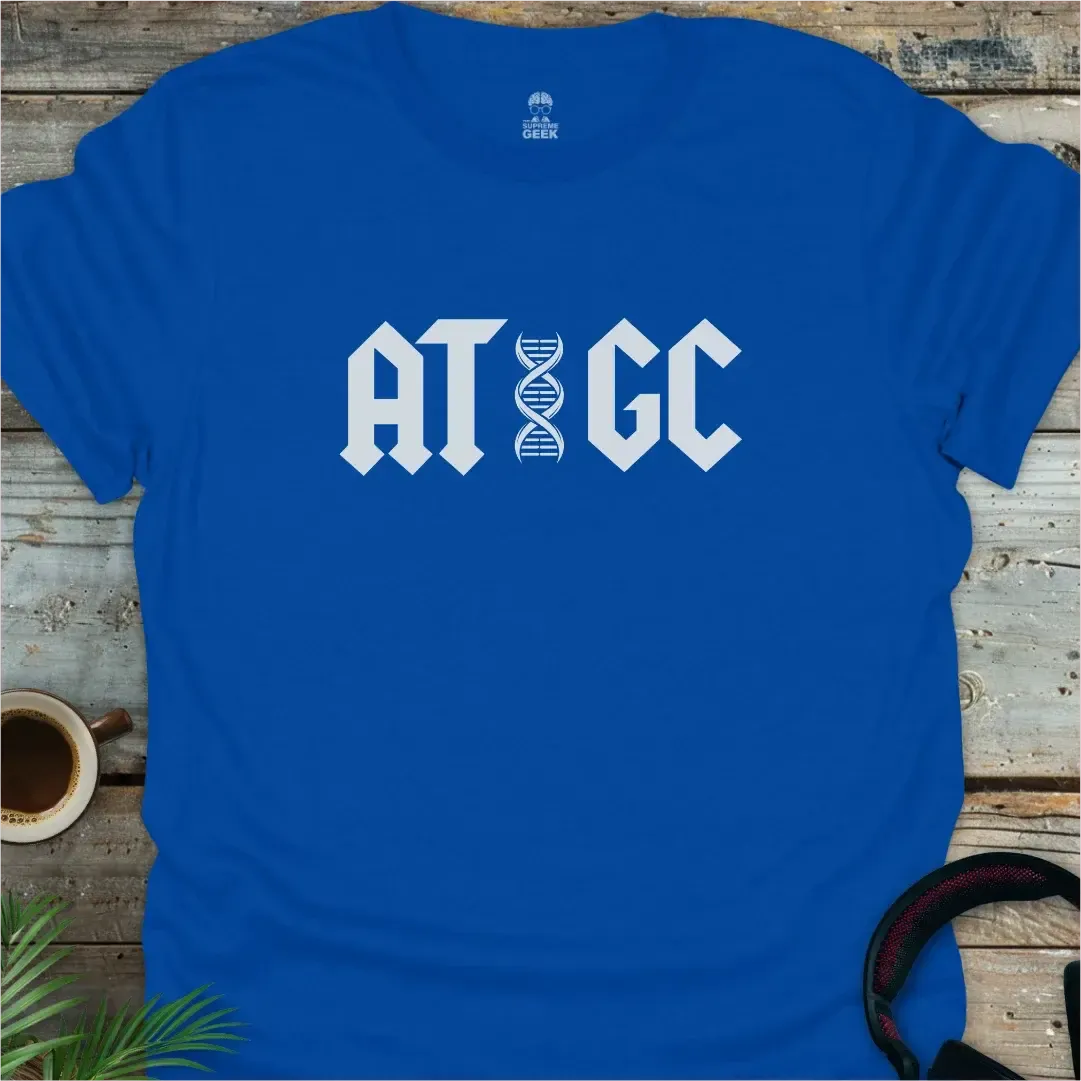 ATGC (DNA) - Geek T-Shirt - Royal