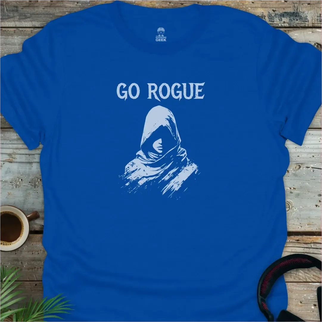 Go Rogue - Geek T-Shirt - Royal