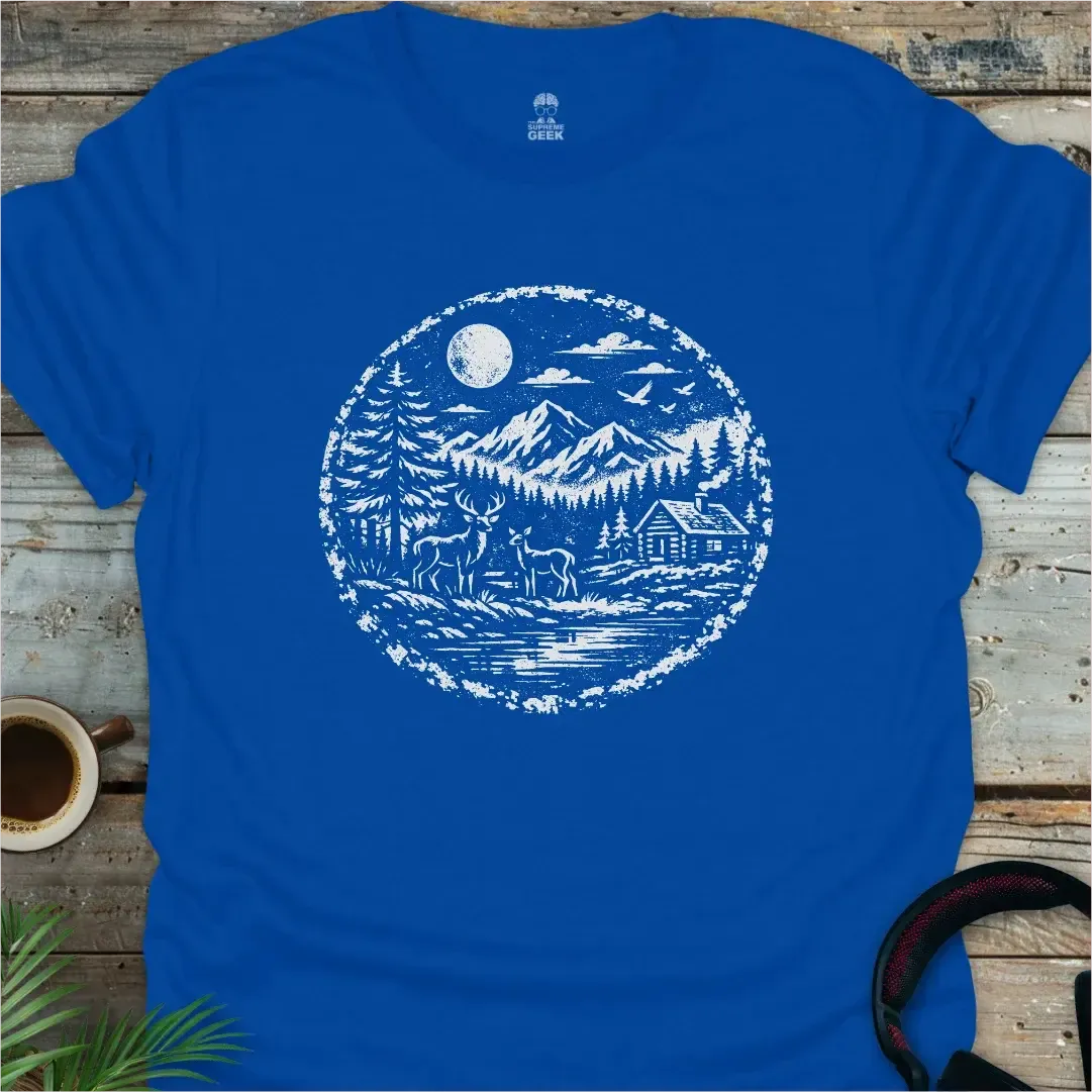 Cabin In The Woods - Geek T-Shirt - Royal