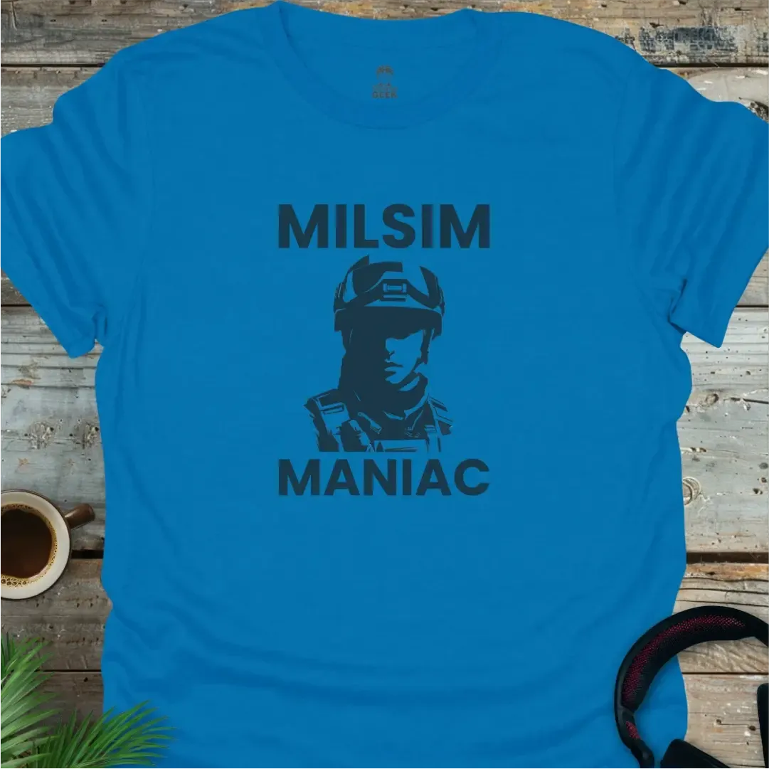 Milsim Maniac - Geek T-Shirt - Sapphire