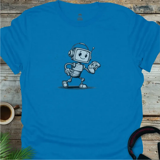 Gametron - Geek T-Shirt - Sapphire
