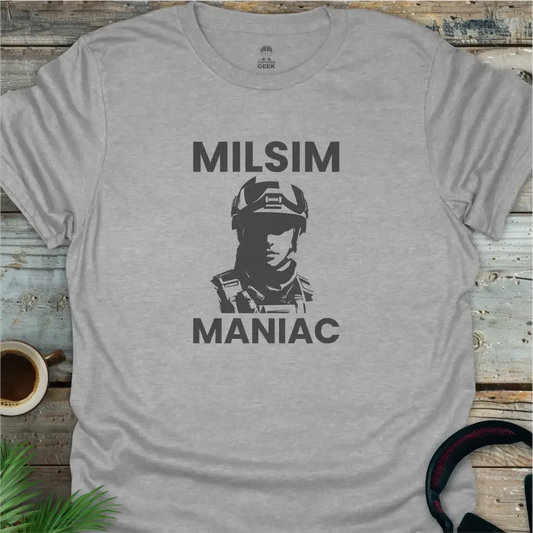 Milsim Maniac - Geek T-Shirt - Sport Grey