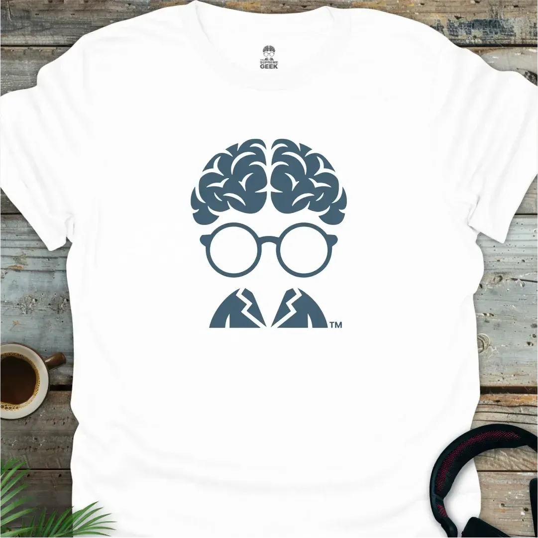 The Supreme Geek - Geek T-Shirt - White