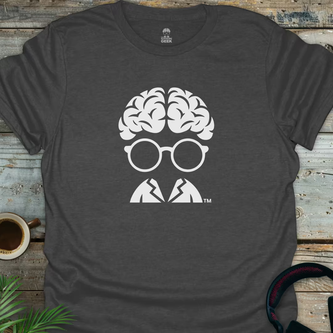 The Supreme Geek - Geek T-Shirt - Dark Heather