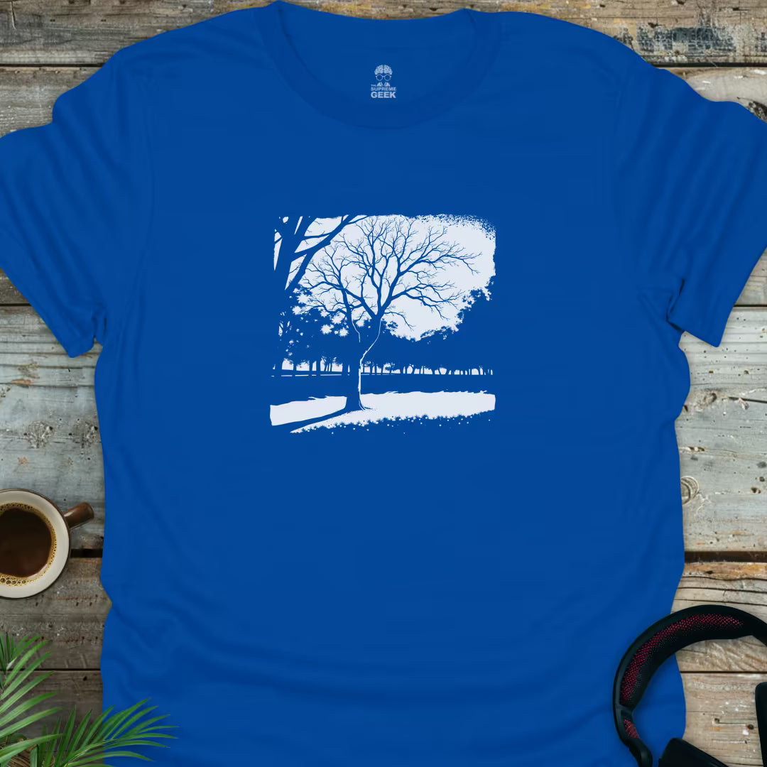 The Park - Geek T-Shirt - Royal