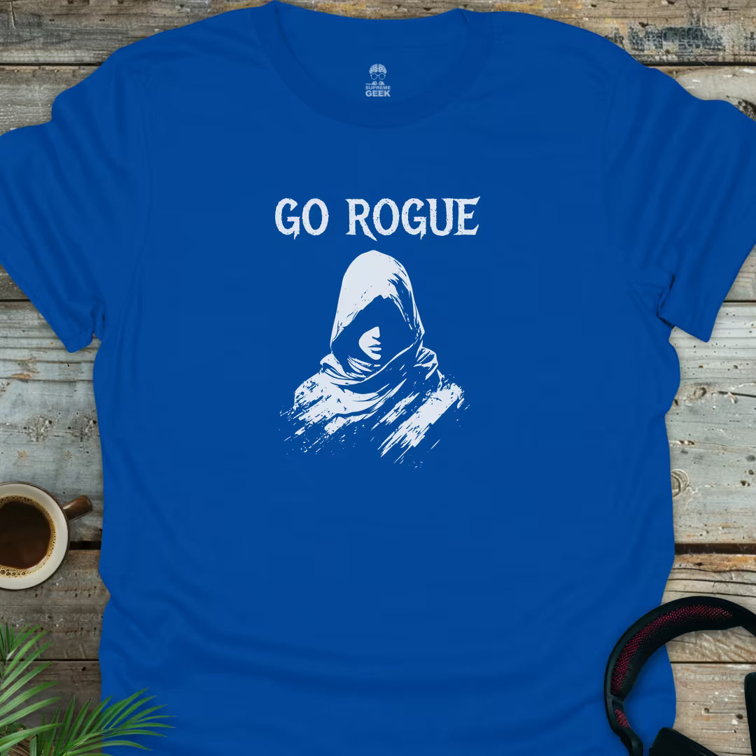 Go Rogue - Geek T-Shirt - Royal