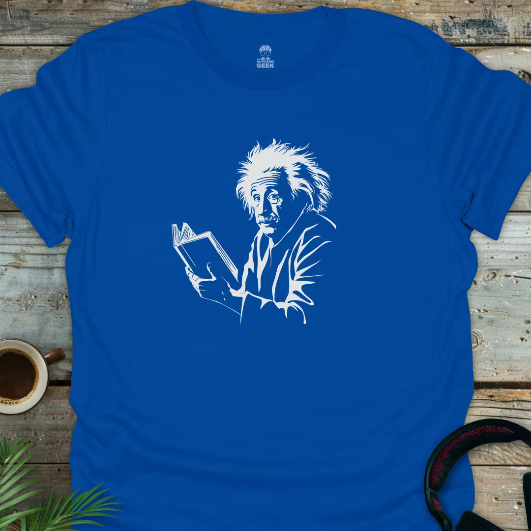 Einstein's Focus - Geek T-Shirt - Royal