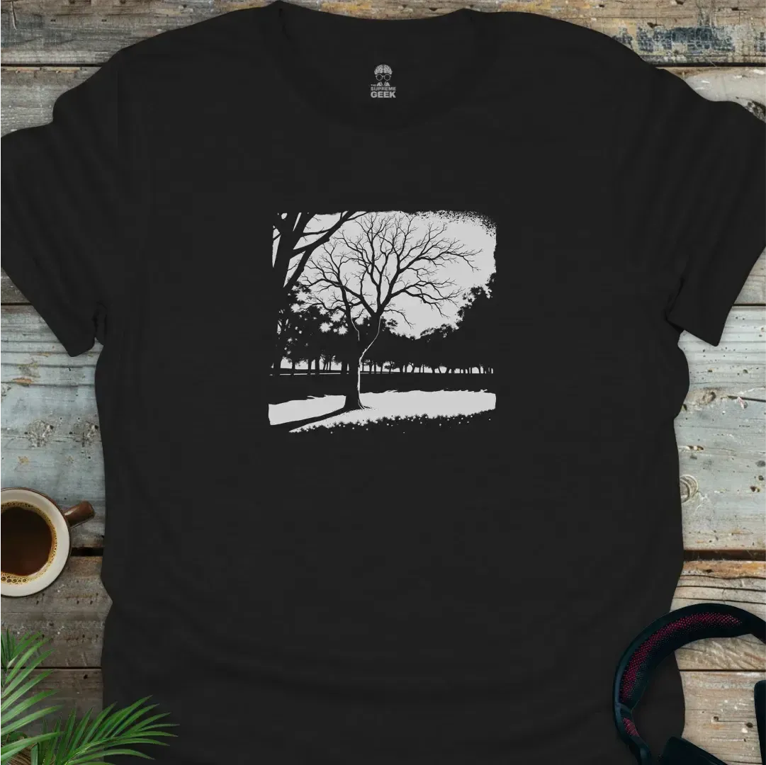 The Park - Geek T-Shirt - Black