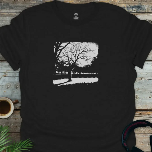 The Park - Geek T-Shirt - Black
