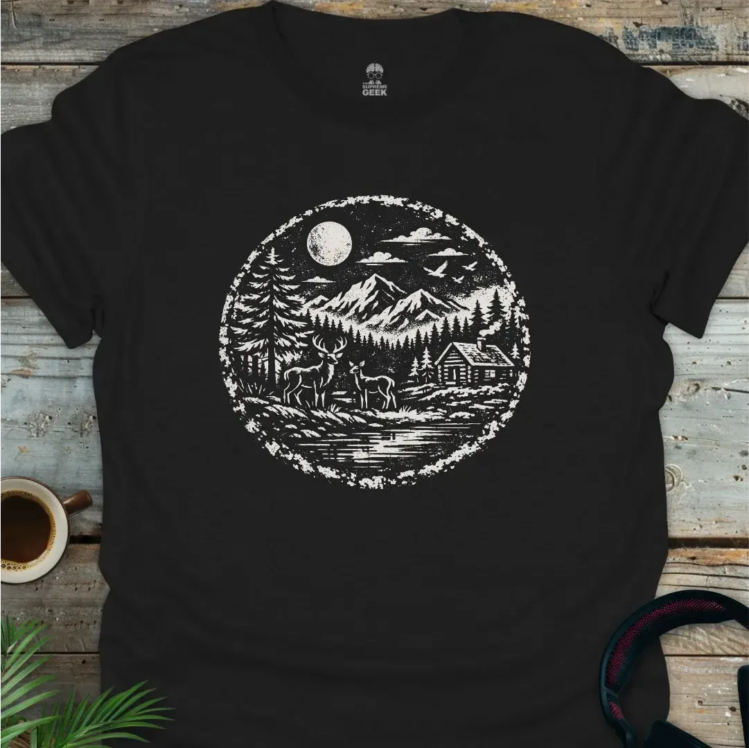Cabin In The Woods - Geek T-Shirt - Black