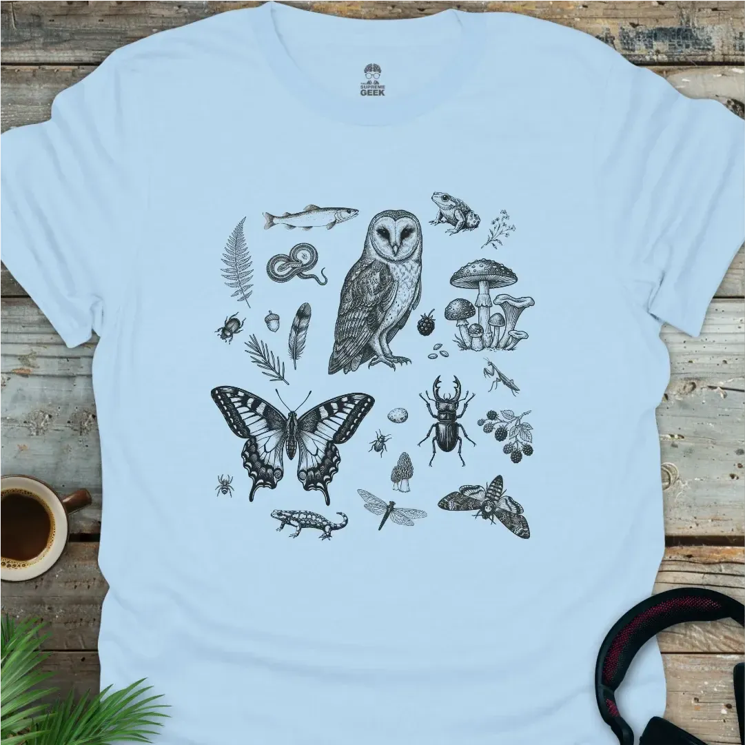 Woodland Creatures– Geek T-Shirt -