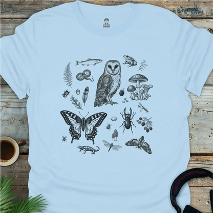 Woodland Creatures– Geek T-Shirt -
