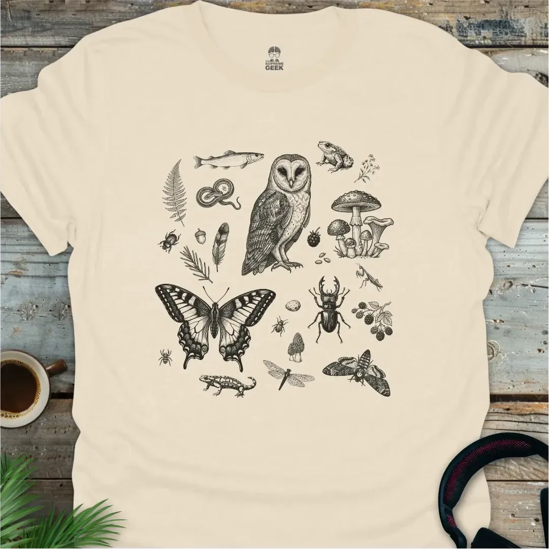Woodland Creatures– Geek T-Shirt -