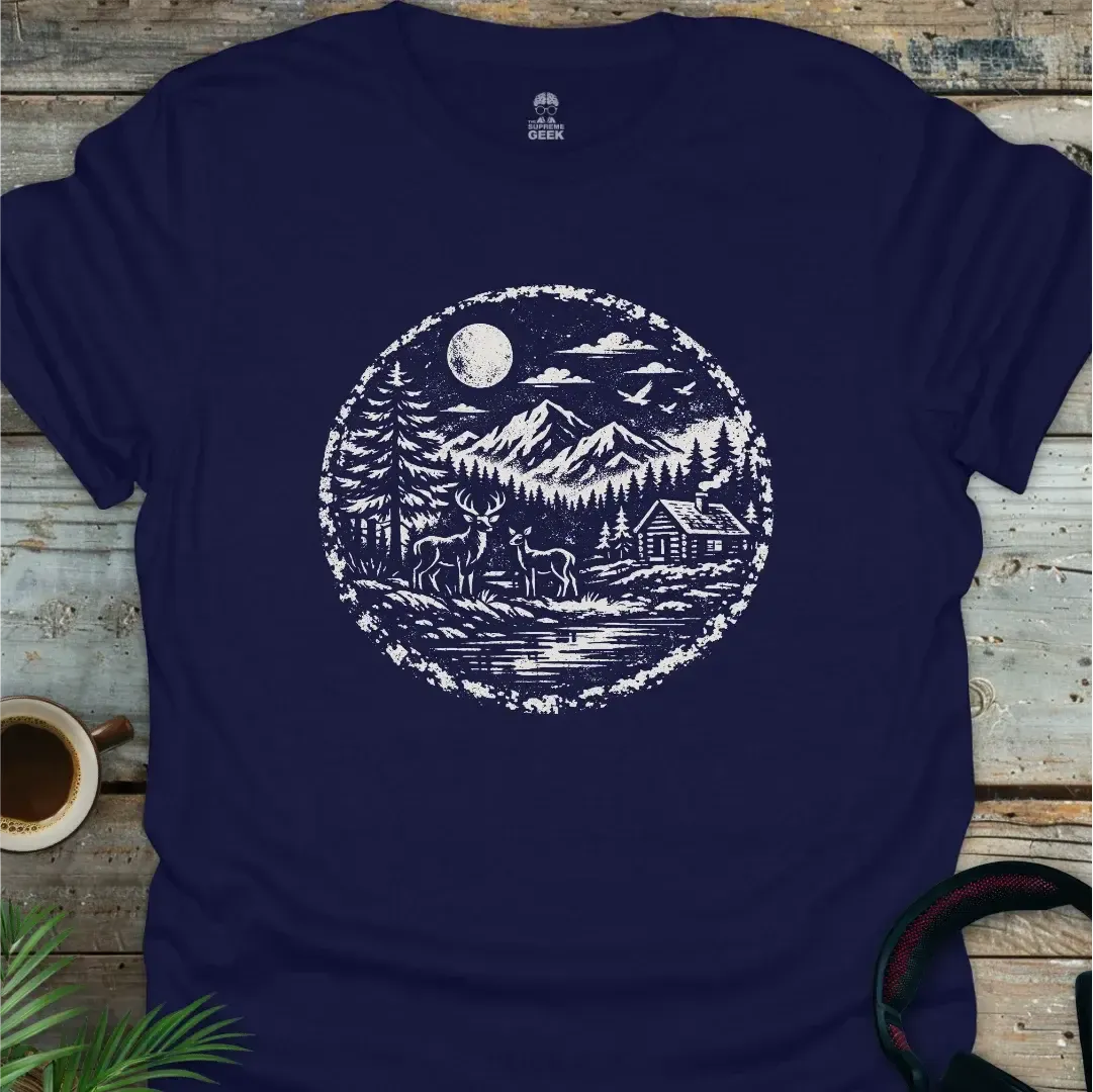 Cabin In The Woods - Geek T-Shirt - Navy