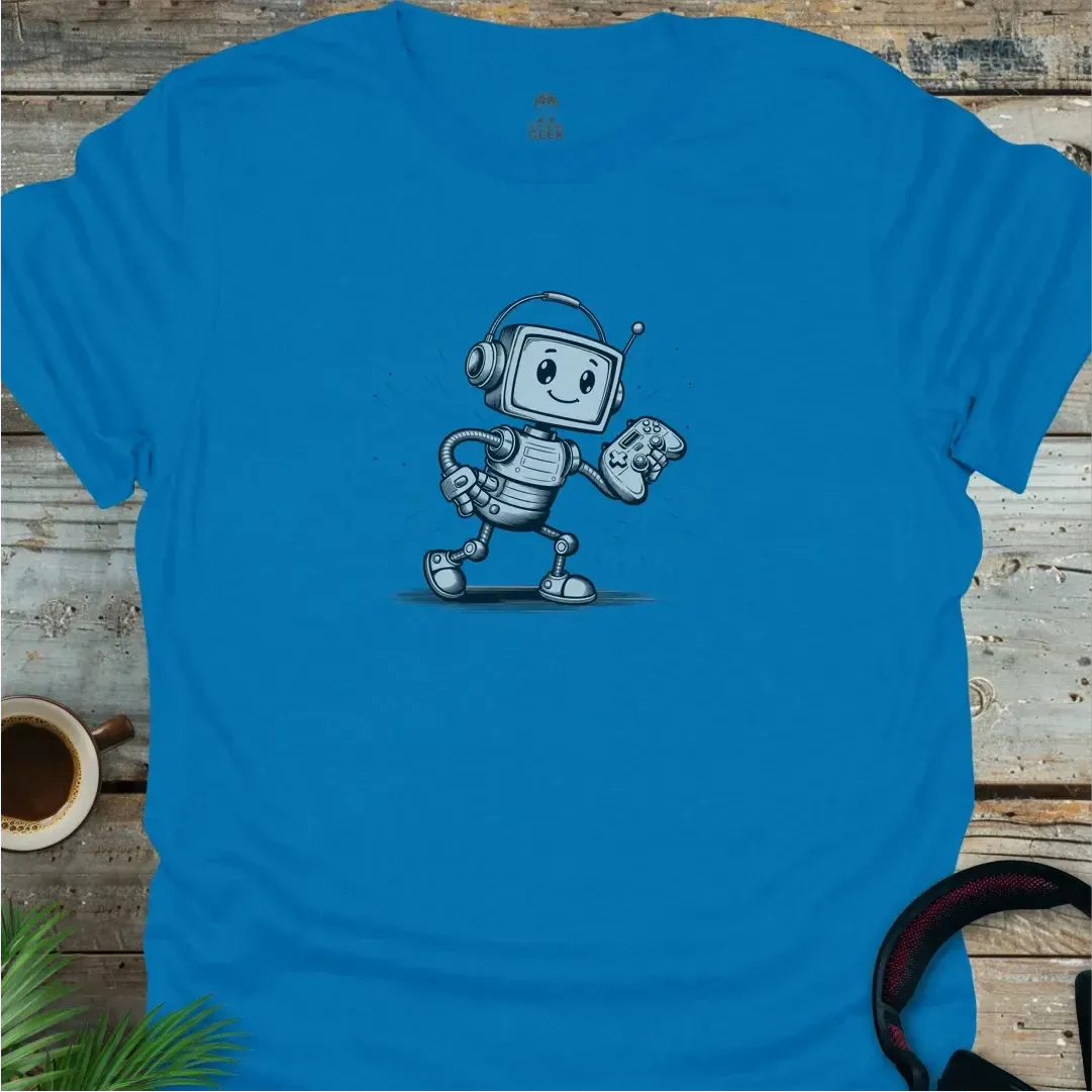 Gametron - Geek T-Shirt - Sapphire