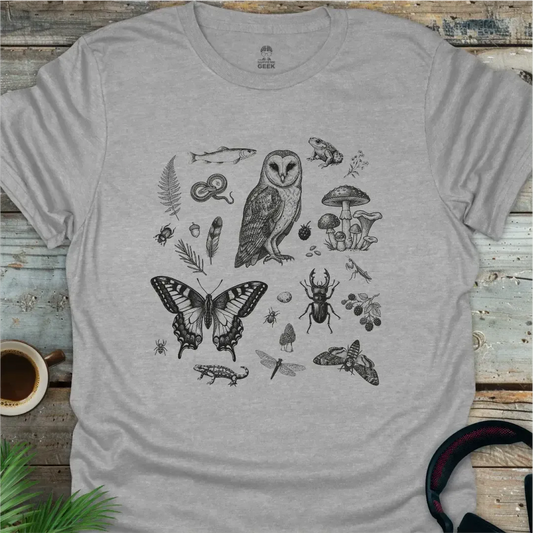 Woodland Creatures– Geek T-Shirt -