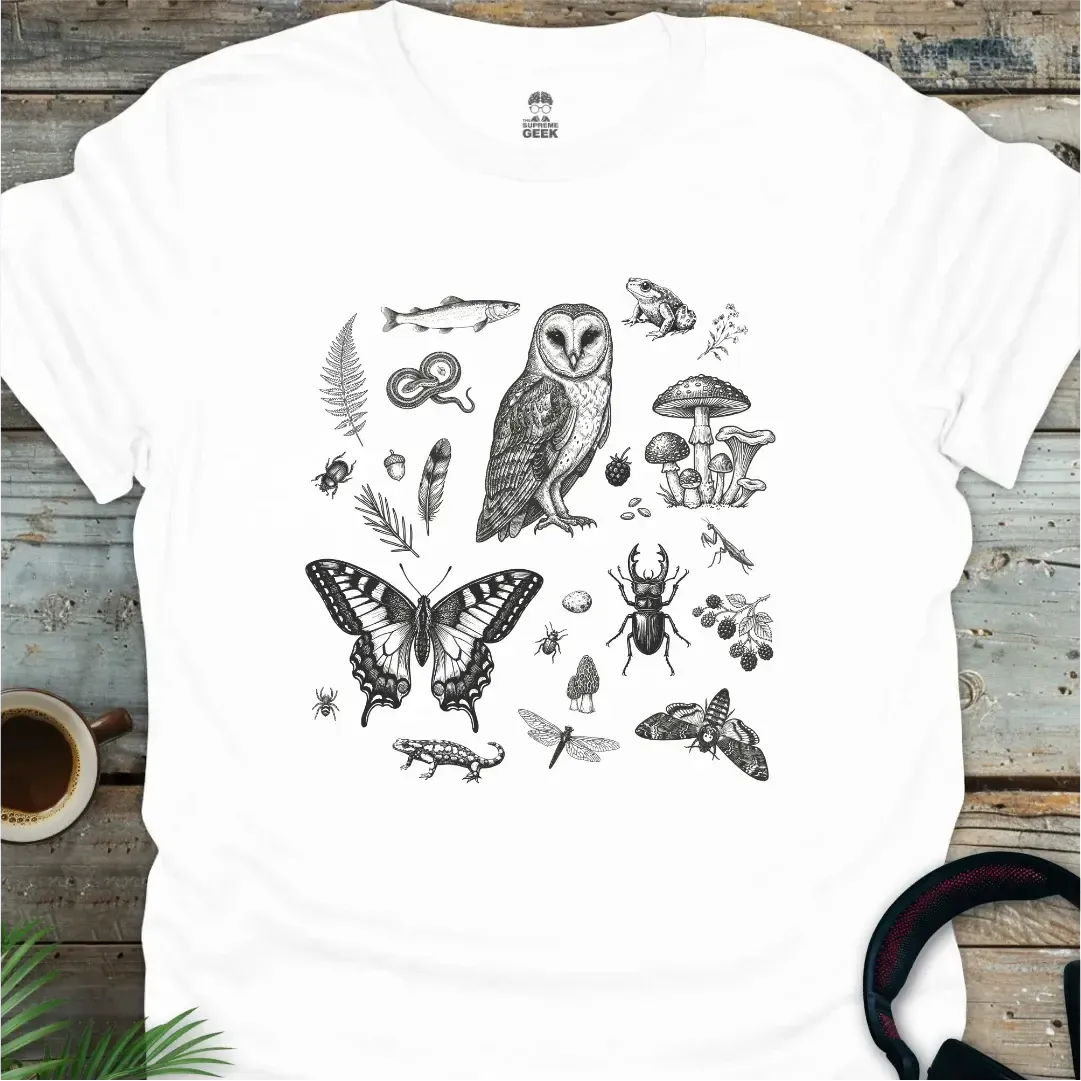Woodland Creatures– Geek T-Shirt -