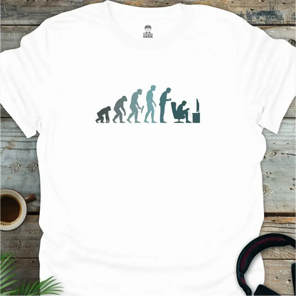 Evolution Of A Gamer - Geek T-Shirt -