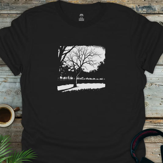 The Park - Geek T-Shirt - Black