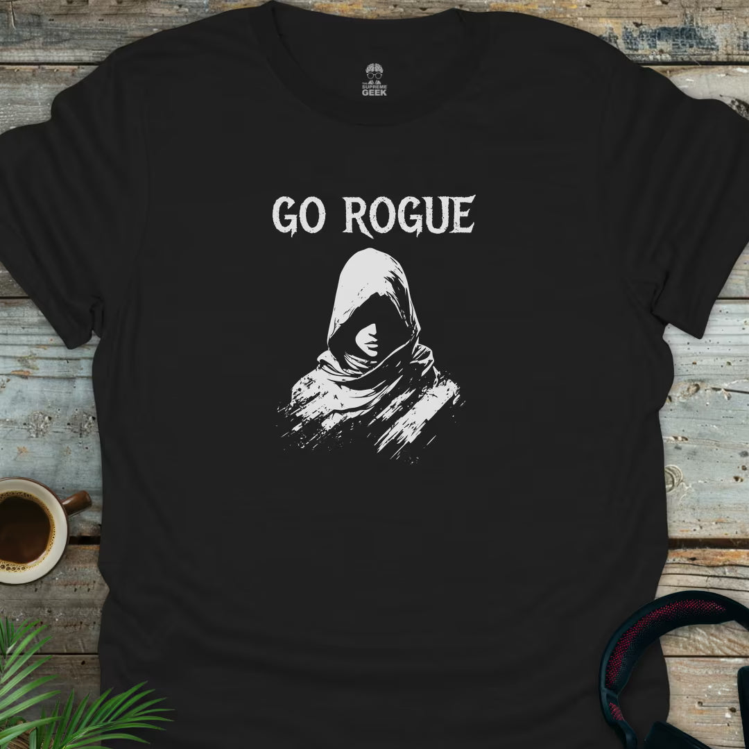 Go Rogue - Geek T-Shirt - Black