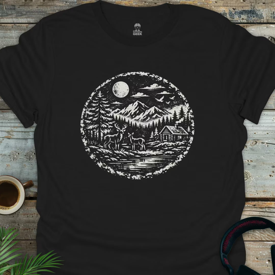 Cabin In The Woods - Geek T-Shirt - Black