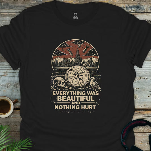 Everything Was Beautiful - Geek T-Shirt - Black