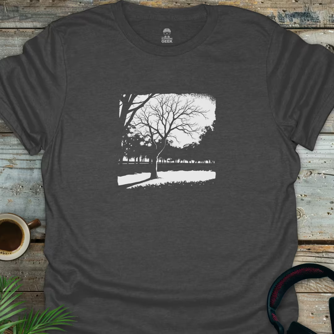 The Park - Geek T-Shirt - Dark Heather