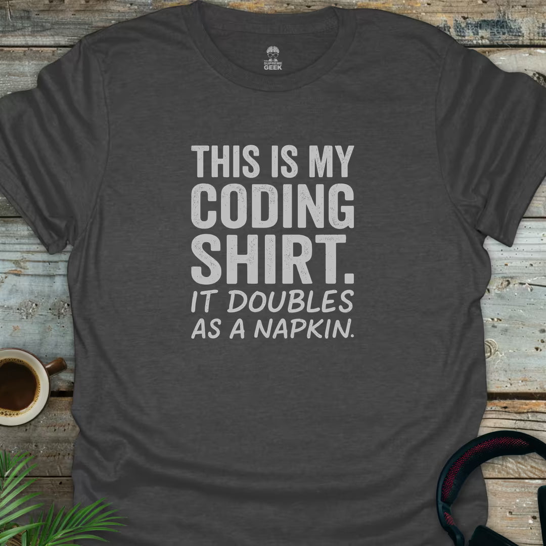 This Is My Villain Origin Story. - Funny Geek T-Shirt - Dark Heather
