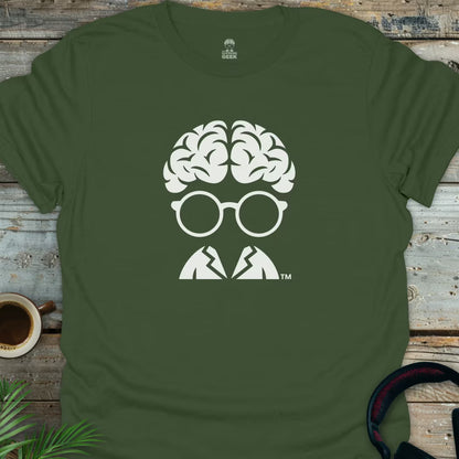 The Supreme Geek - Geek T-Shirt - Military Green