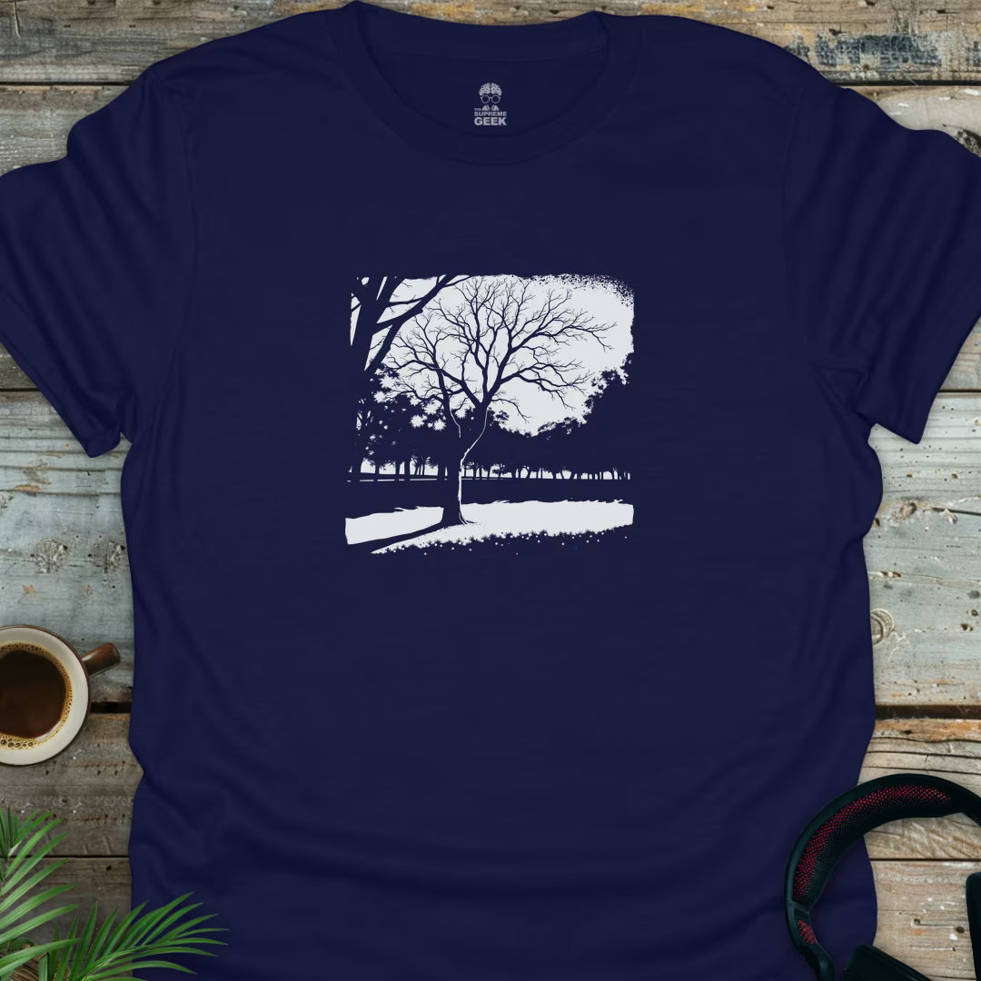 The Park - Geek T-Shirt - Navy