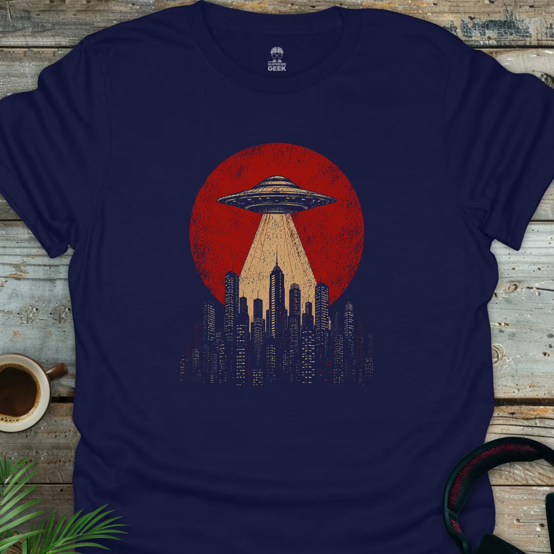BELIEVE - Geek T-Shirt - Navy