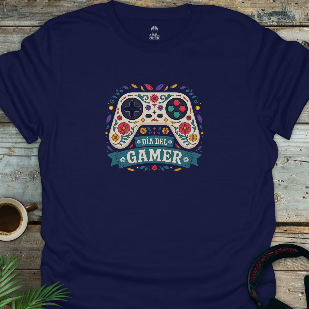 Día Del Gamer - Geek T-Shirt - Navy