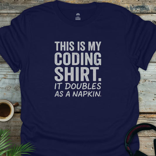 This Is My Villain Origin Story. - Funny Geek T-Shirt - Navy