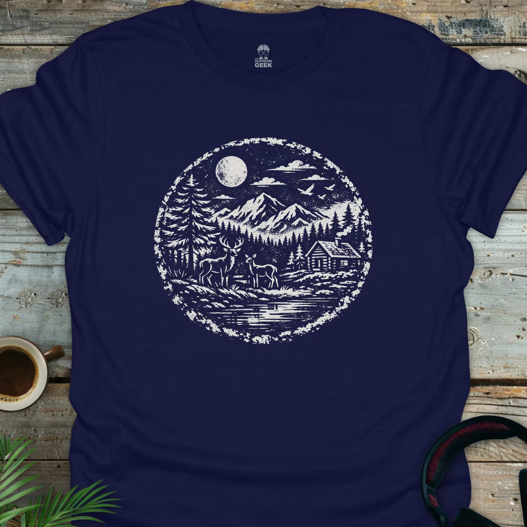 Cabin In The Woods - Geek T-Shirt - Navy