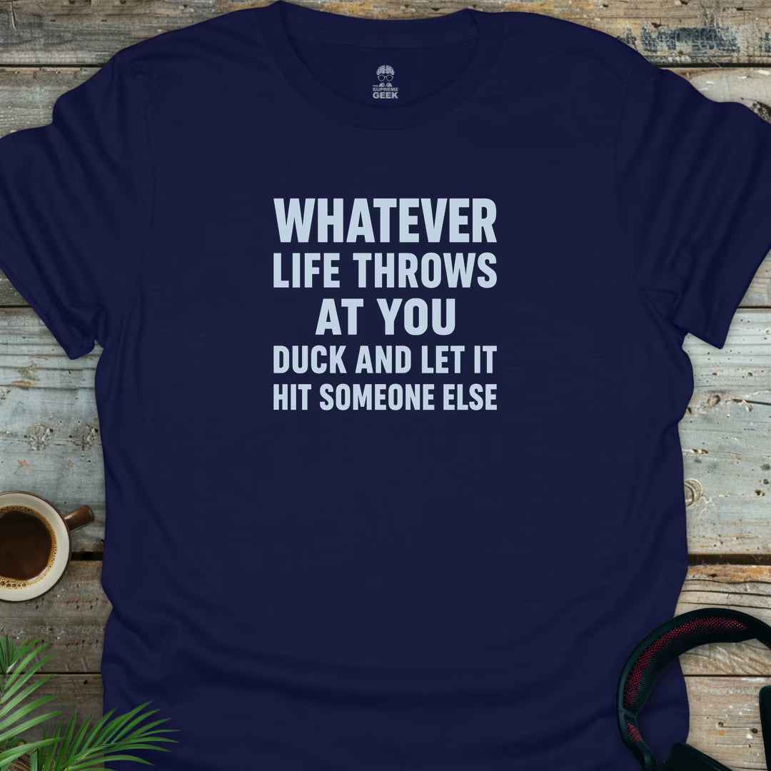 Duck - Geek T-Shirt - Navy