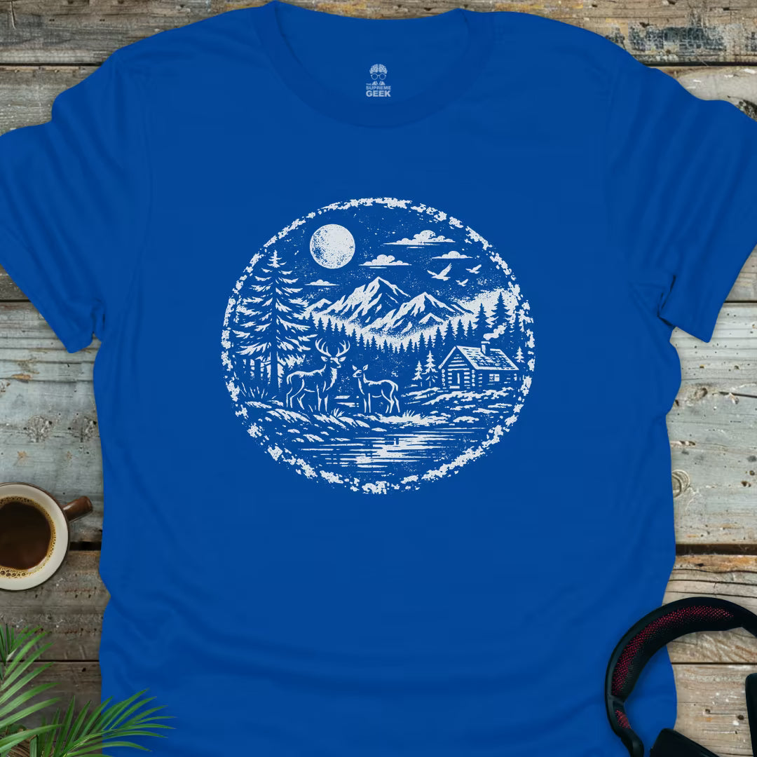 Cabin In The Woods - Geek T-Shirt - Royal