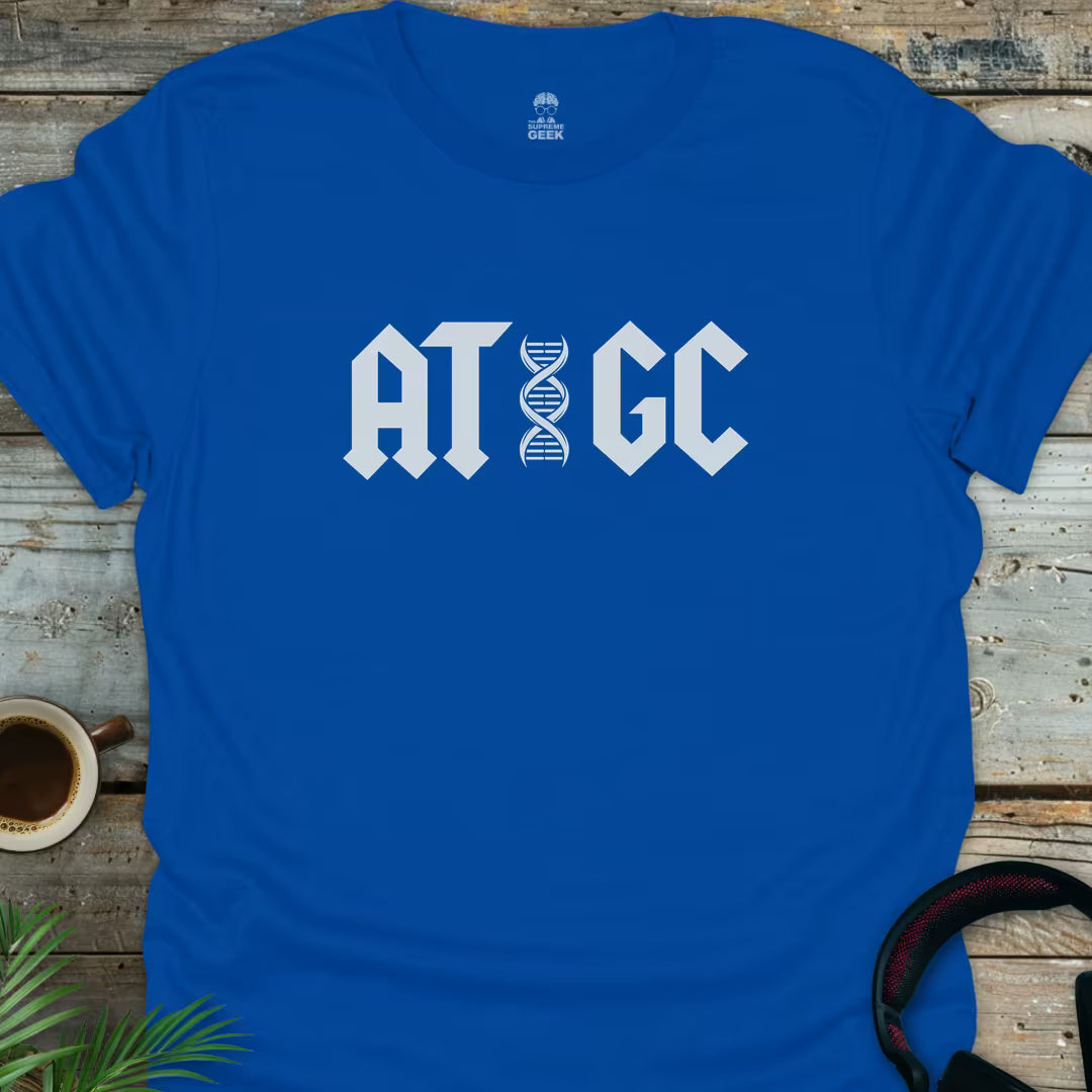 ATGC (DNA) - Geek T-Shirt - Royal