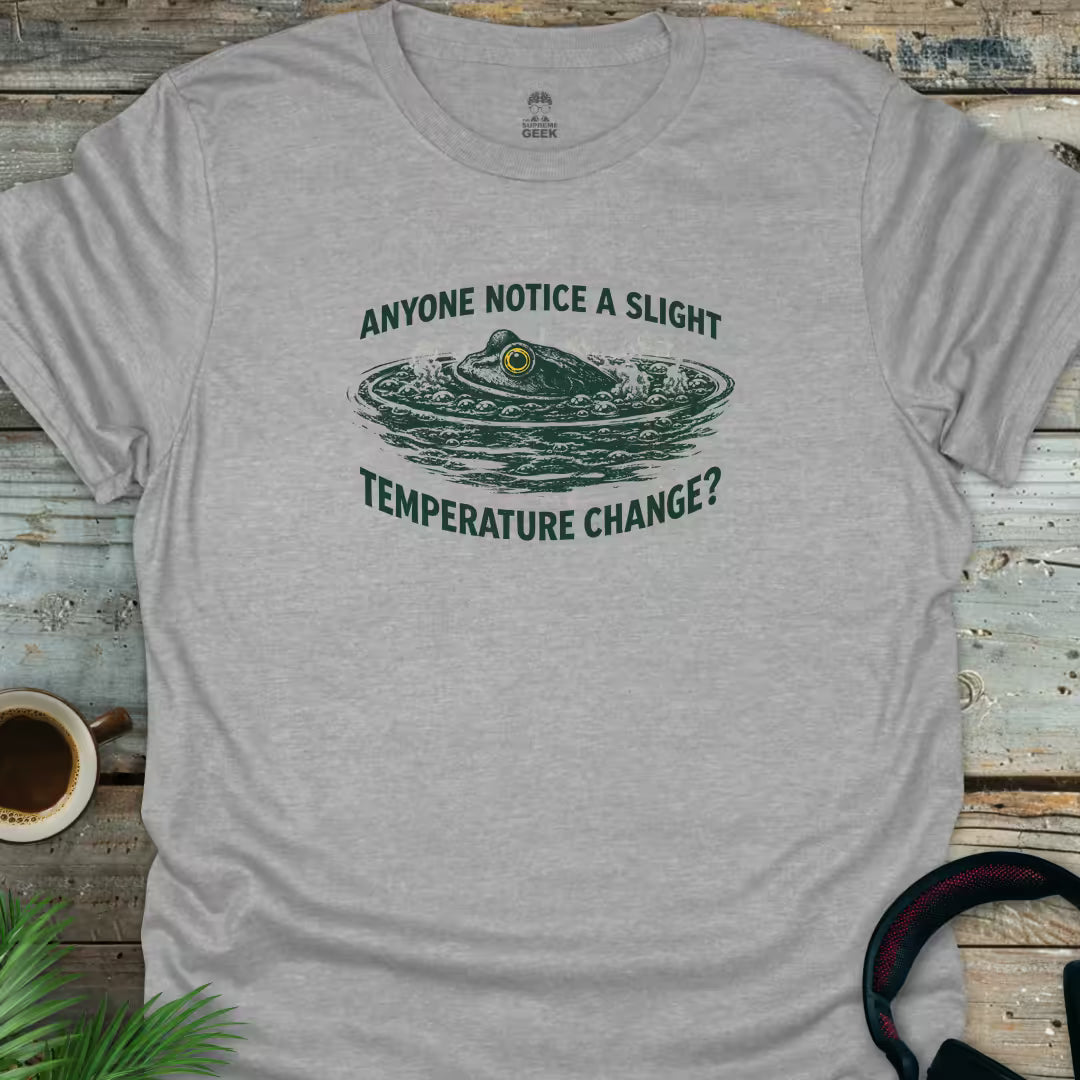 Anyone Notice A Change? - Geek T-Shirt - Sport Grey