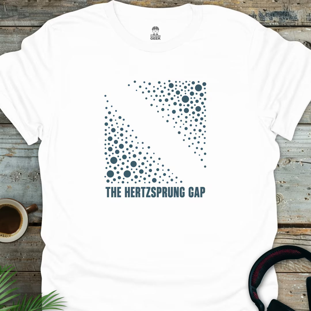 The Hertzsprung Gap - Geek T-Shirt - White